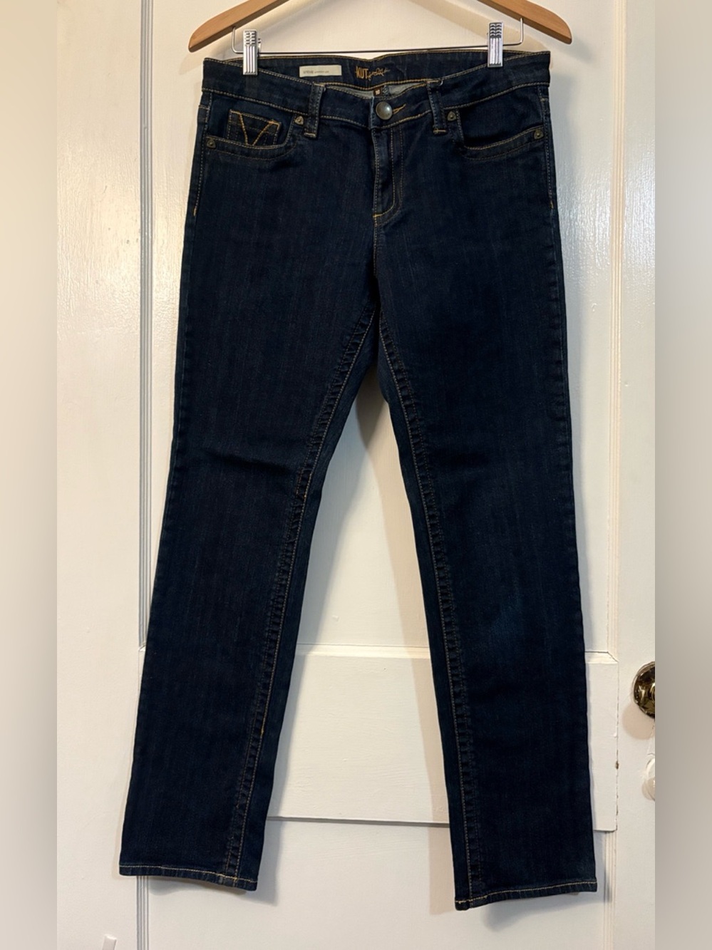 Kut from the Kloth Stevie Straight Leg Jeans Women’s 10